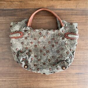 Jamin Puech Convertible Leather Tote Bag w/shoulder strap